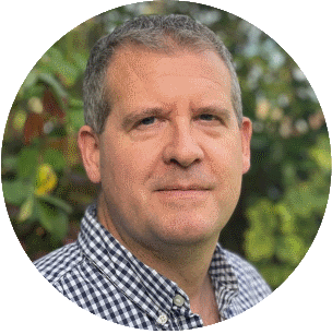 photo of Pete in an outside setting